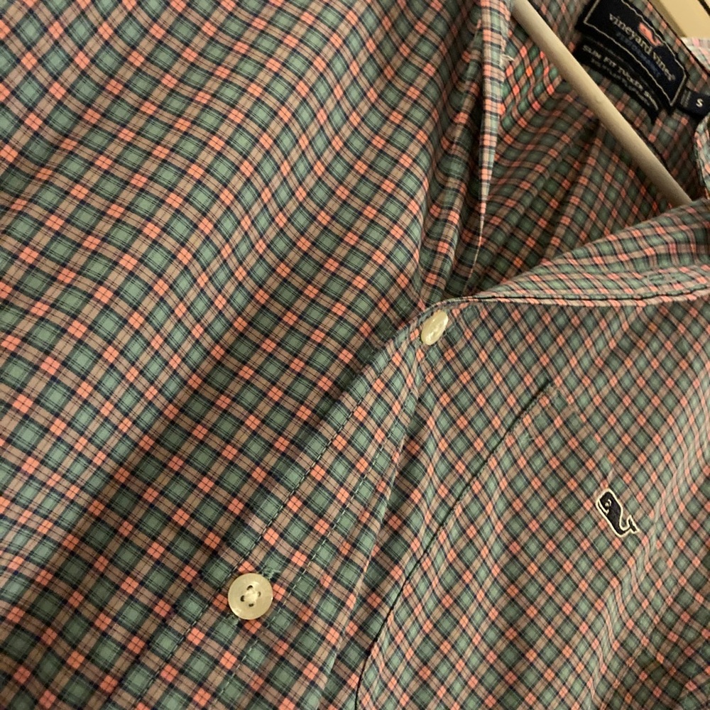 Plaid Vineyard Vines Button-Down